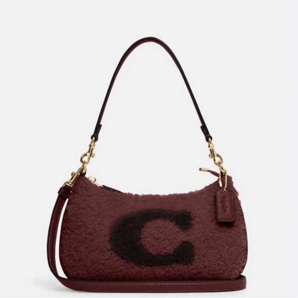 Coach Teri Shoulder Bag with Coach Motif - Never Used